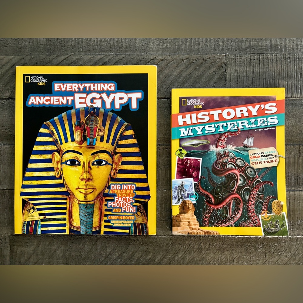 Everything Ancient Egypt & History’s Mysteries by National Geographic Kids Books
